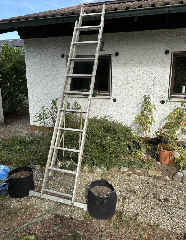 Balkonkraftwerk auf Dach montieren, Solarmodule transportieren Trick