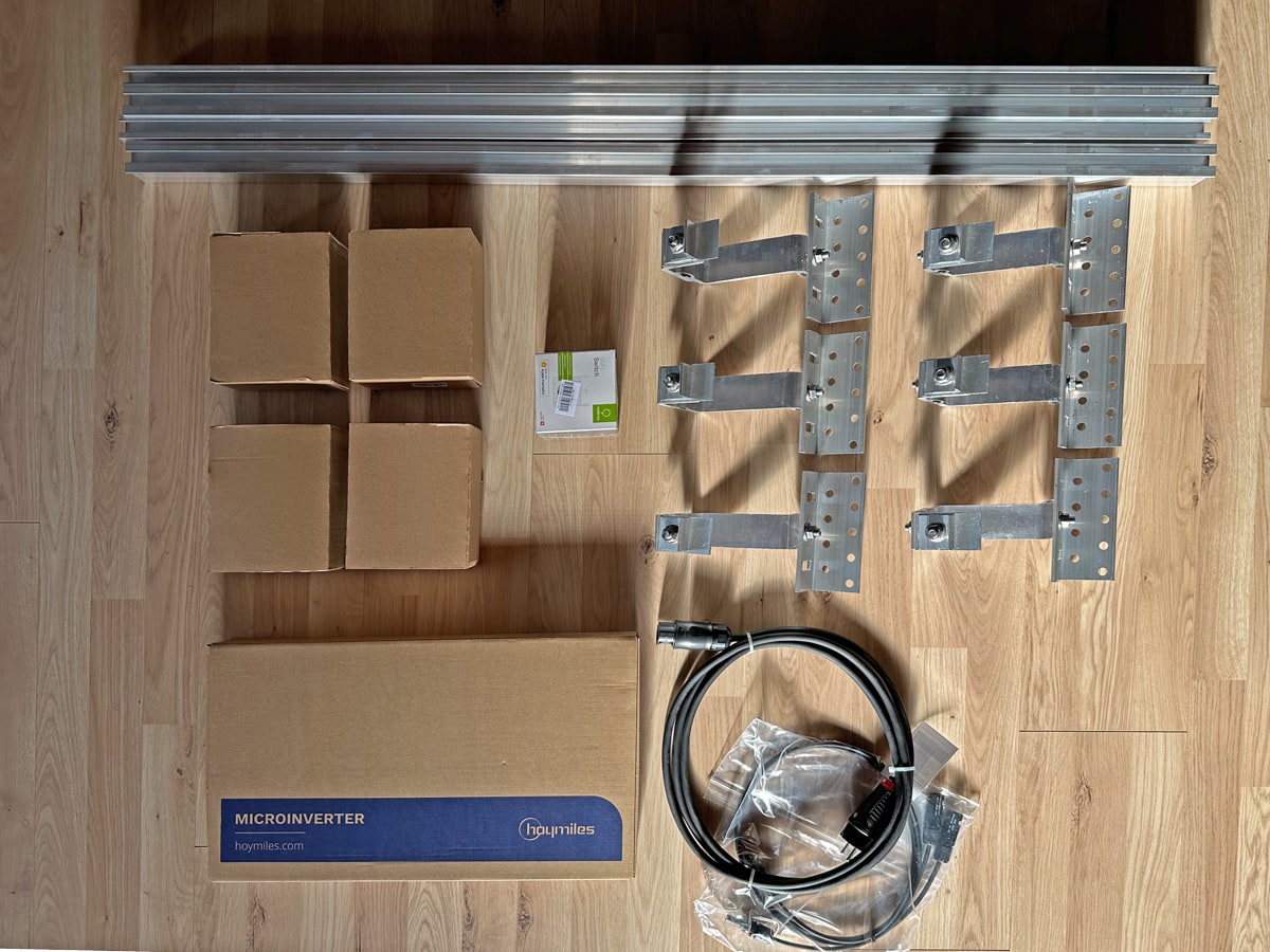 Yuma Roof 840 Plus mitgliefertes Zubehör