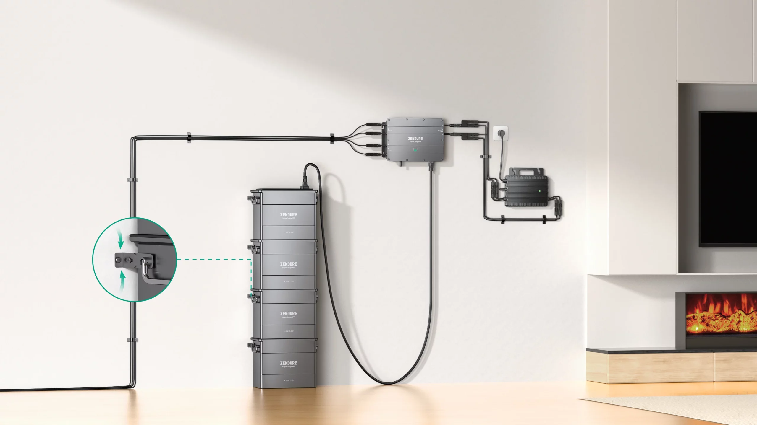 Zendure AB2000 Stapel