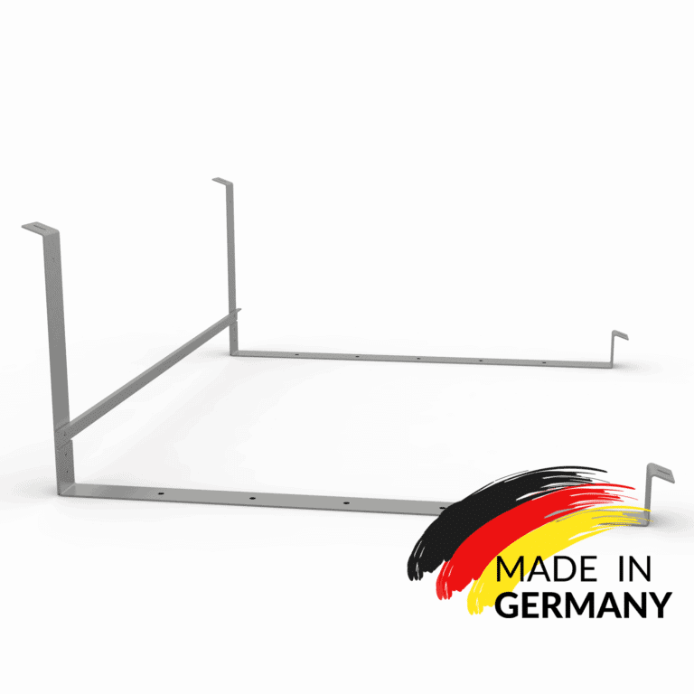 Kleines Kraftwerk Flachdach Duo 820Wp