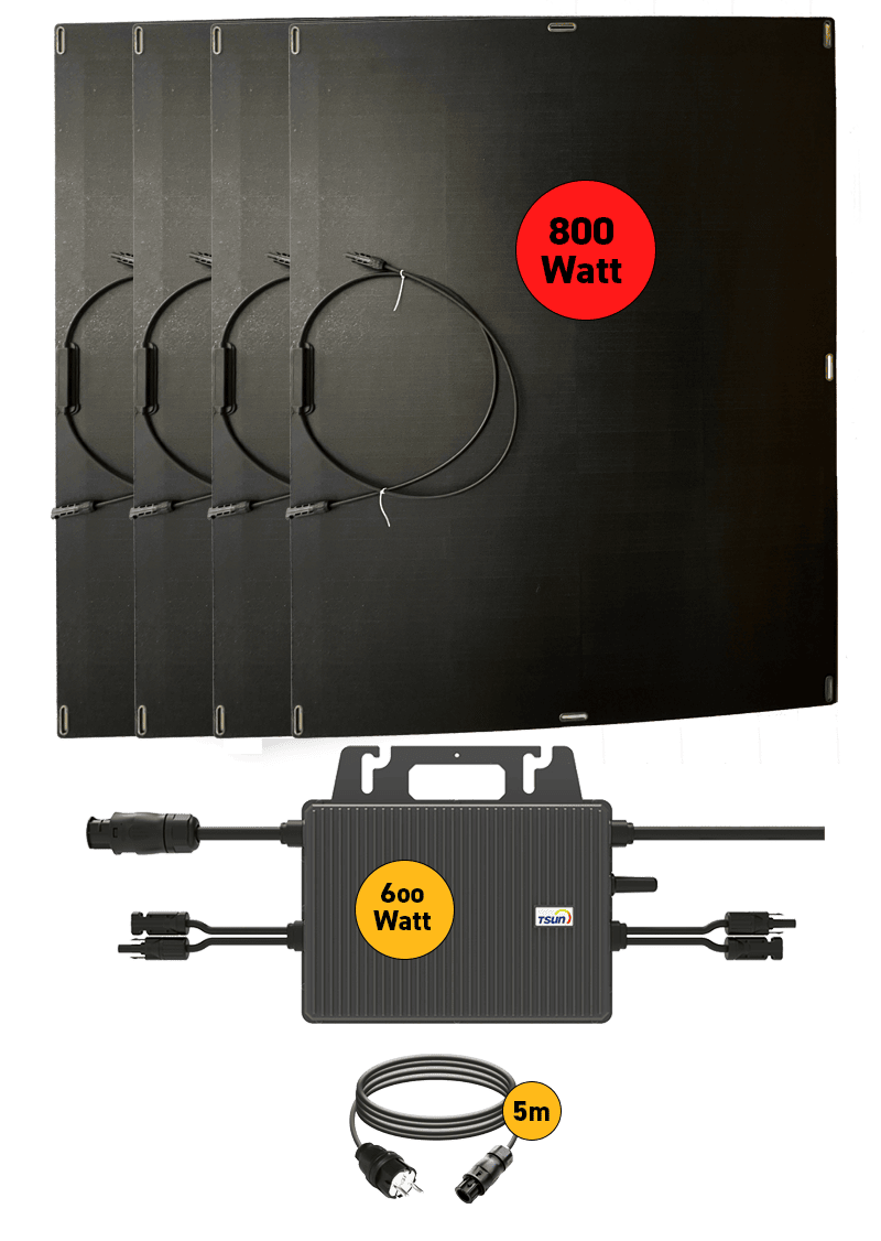 Solarclip Solarkraftwerk Light-XL 800W