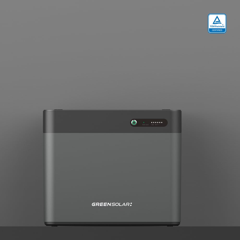 GreenSolar Plug & Play Batteriespeicher 2,2 kWh